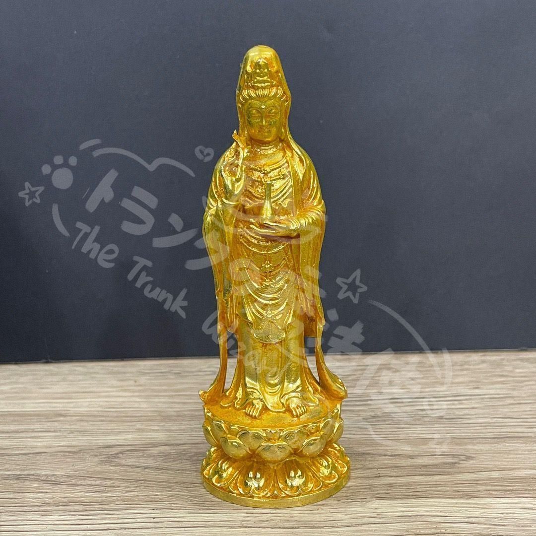 新年ギフト仏教美術品 仏像 南海観音像 仏堂 家内 供養 置物 開運 風水