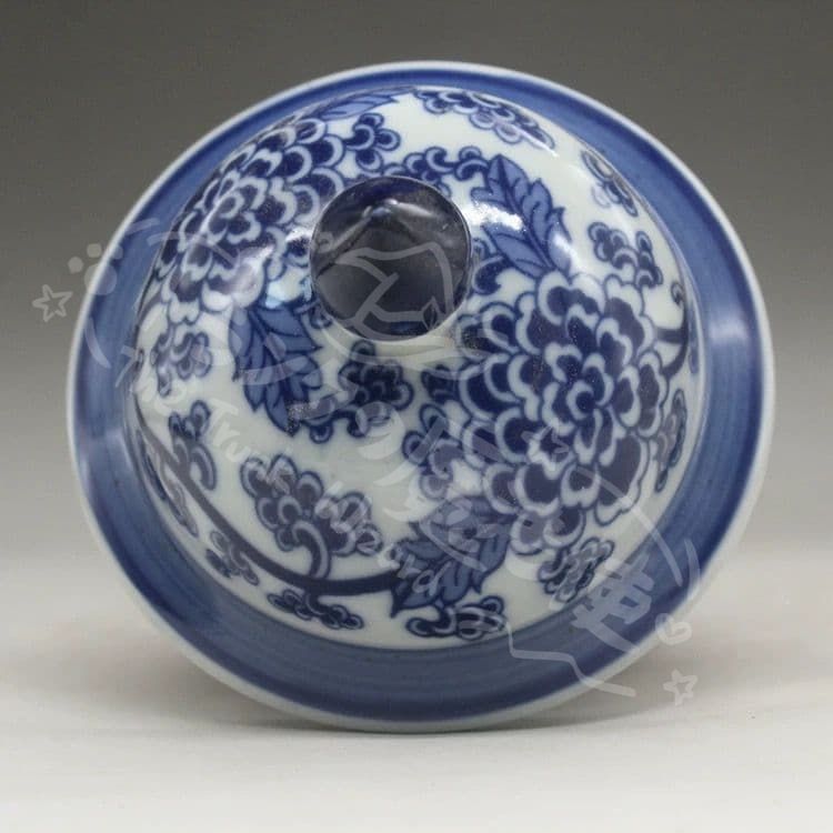 新年ギフト青花釉下彩麒麟花将軍缶 賞物観賞瓶 景徳鎮 陶磁器 現代工芸