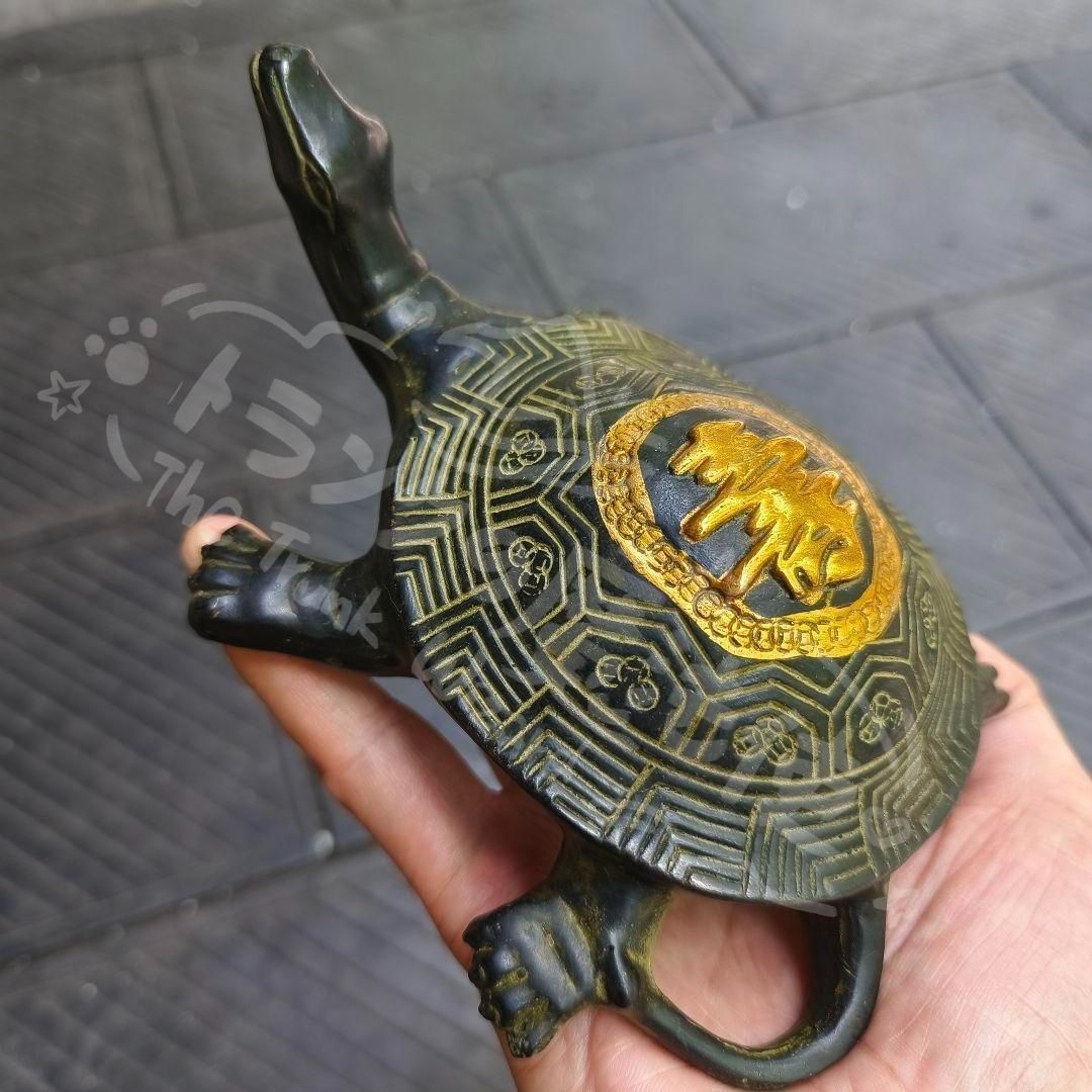 銅細工 千年亀 百寿亀 長寿亀 銅亀 装飾品 工芸品 美術品 置物 新年ギフト銅製 千年亀 百寿亀 長寿亀 茶台 机 事務室 装飾品 工芸品