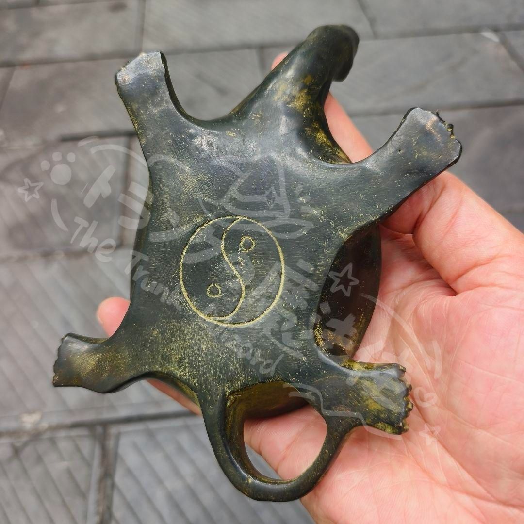 新年ギフト銅製 千年亀 百寿亀 長寿亀 茶台 机 事務室 装飾品 工芸品