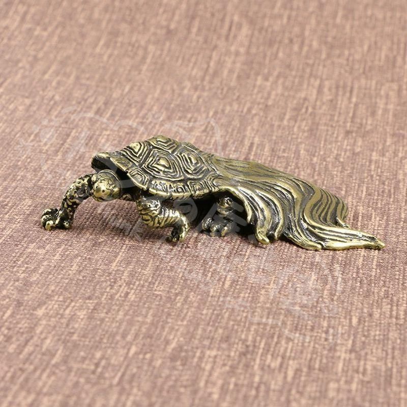新年ギフト銅 細工 茶道具 香道具 蓋置 置物 長寿亀 文鎮 銅製 工芸品