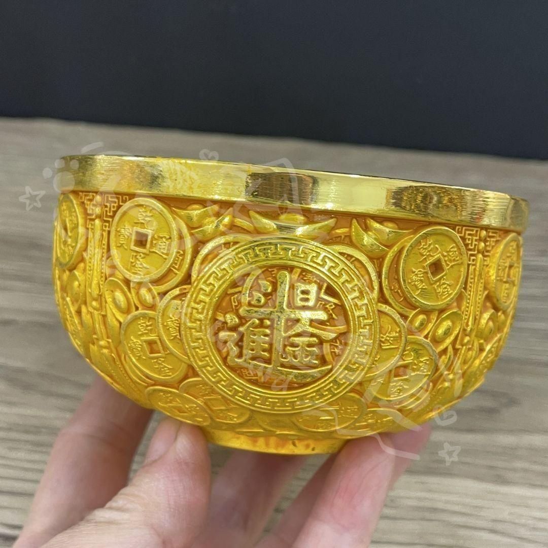 新年ギフト銅器 百福碗 客間 玄関 博古架 装飾品 置物