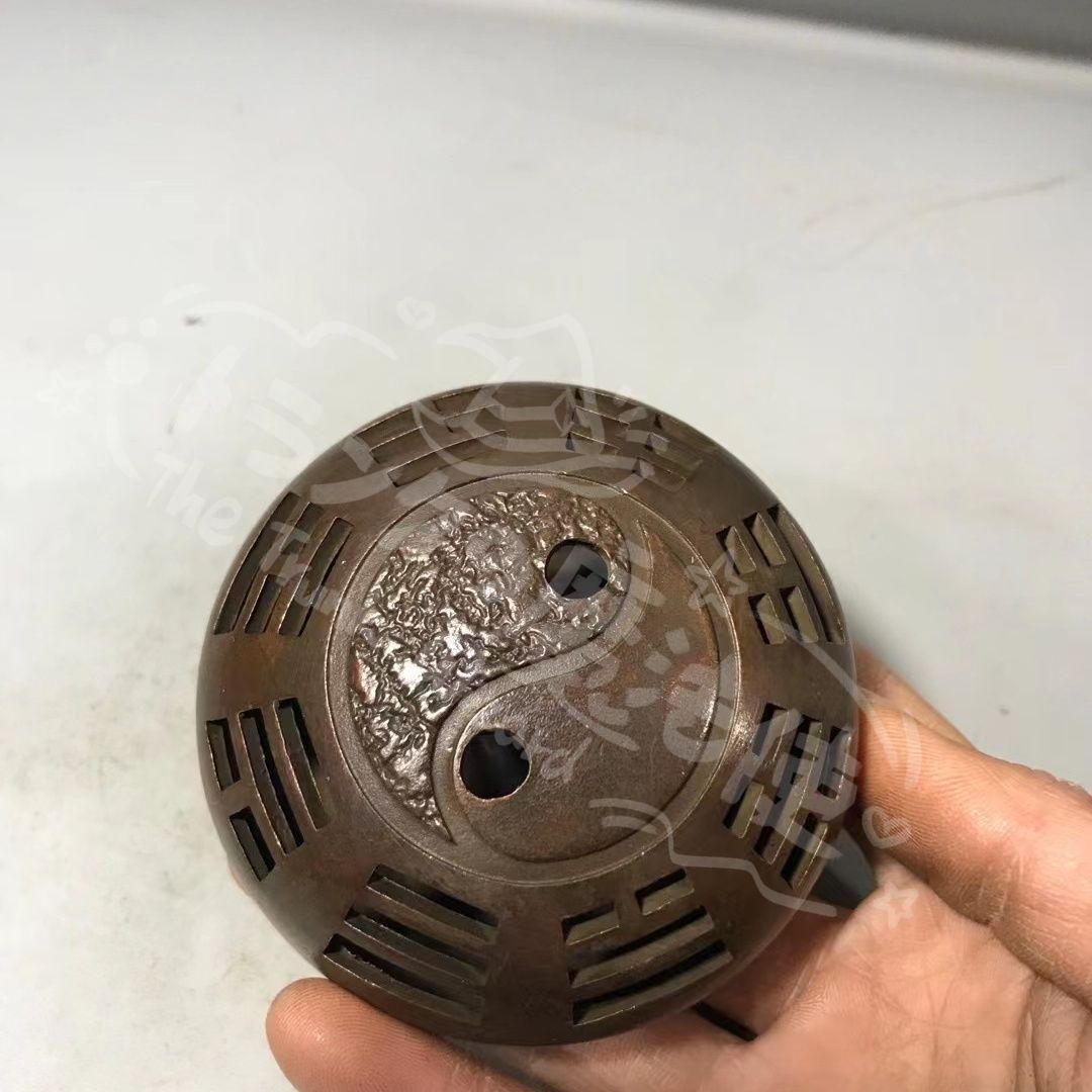 新年ギフト八卦炉 香炉 銅製 装飾品 工芸品 美術品 置物CZW1207P667