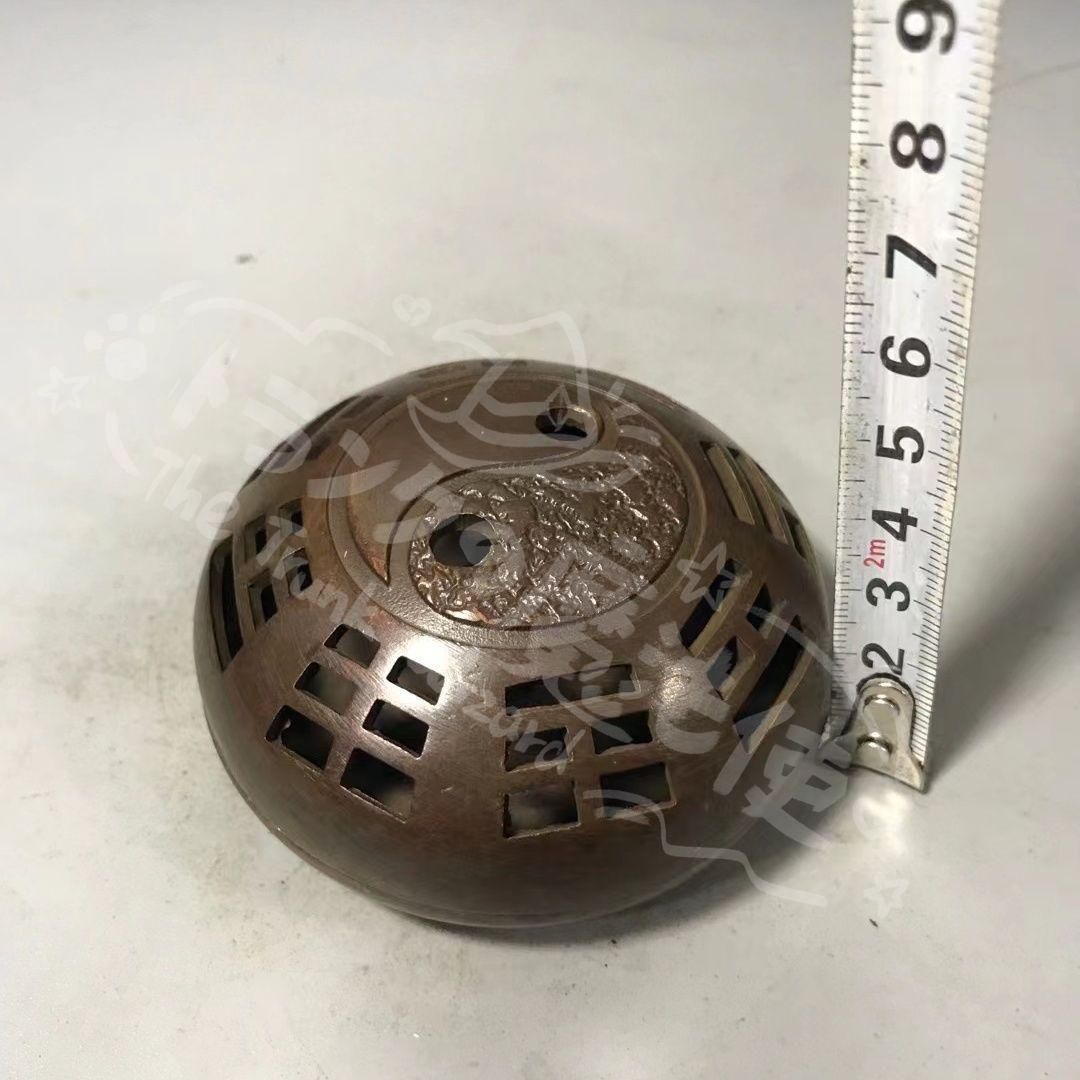 新年ギフト八卦炉 香炉 銅製 装飾品 工芸品 美術品 置物CZW1207P667