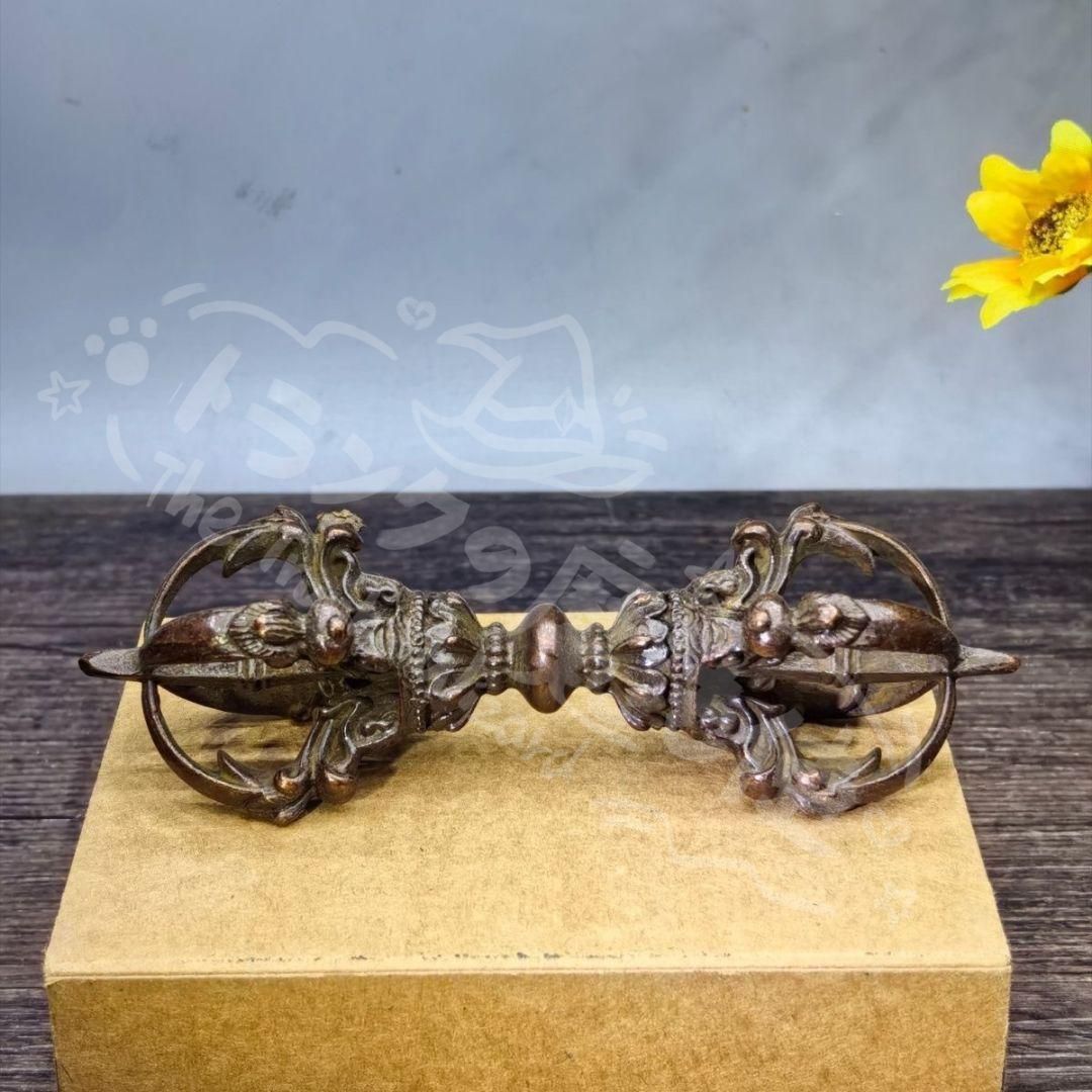 新年ギフト銅器 金剛杵 密教法器 仏具 鎮宅 辟邪 開運 風水 招財 置物