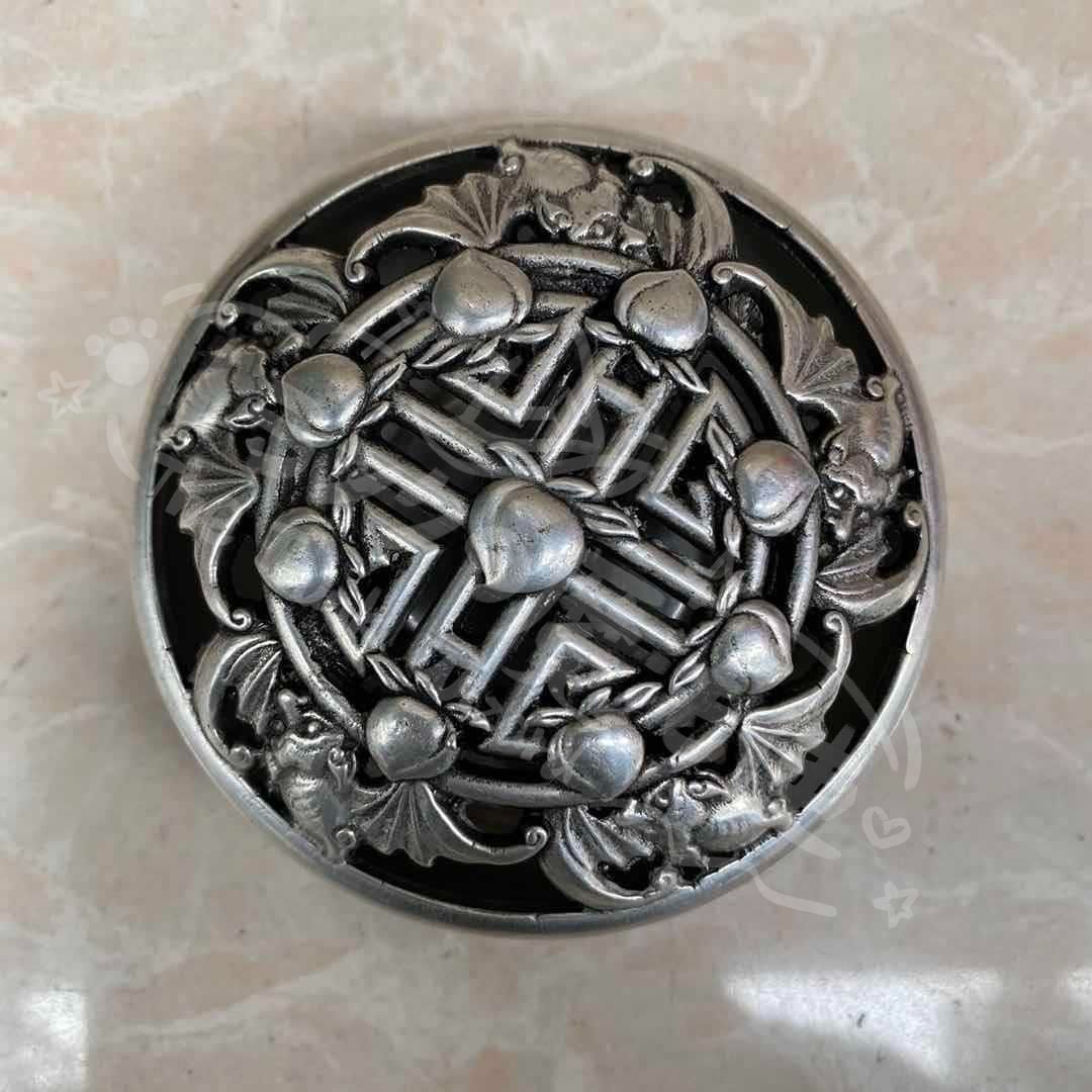 新年ギフト透かし彫りの五福献寿薫香炉 茶道具 香道具 置物