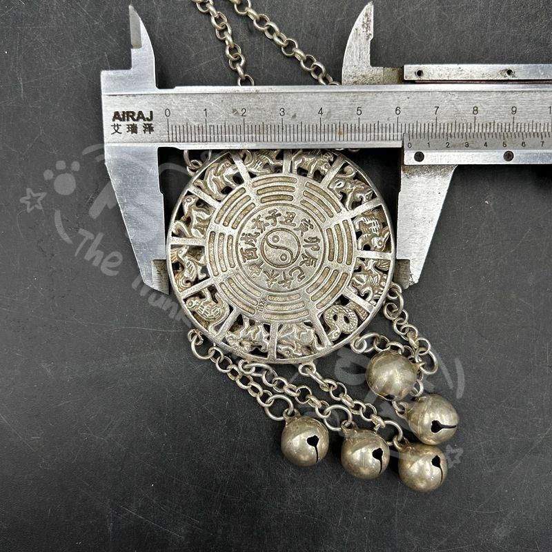 新年ギフト銅 細工 十二支ネックレス 平安鎖 装飾品 工芸品 置物