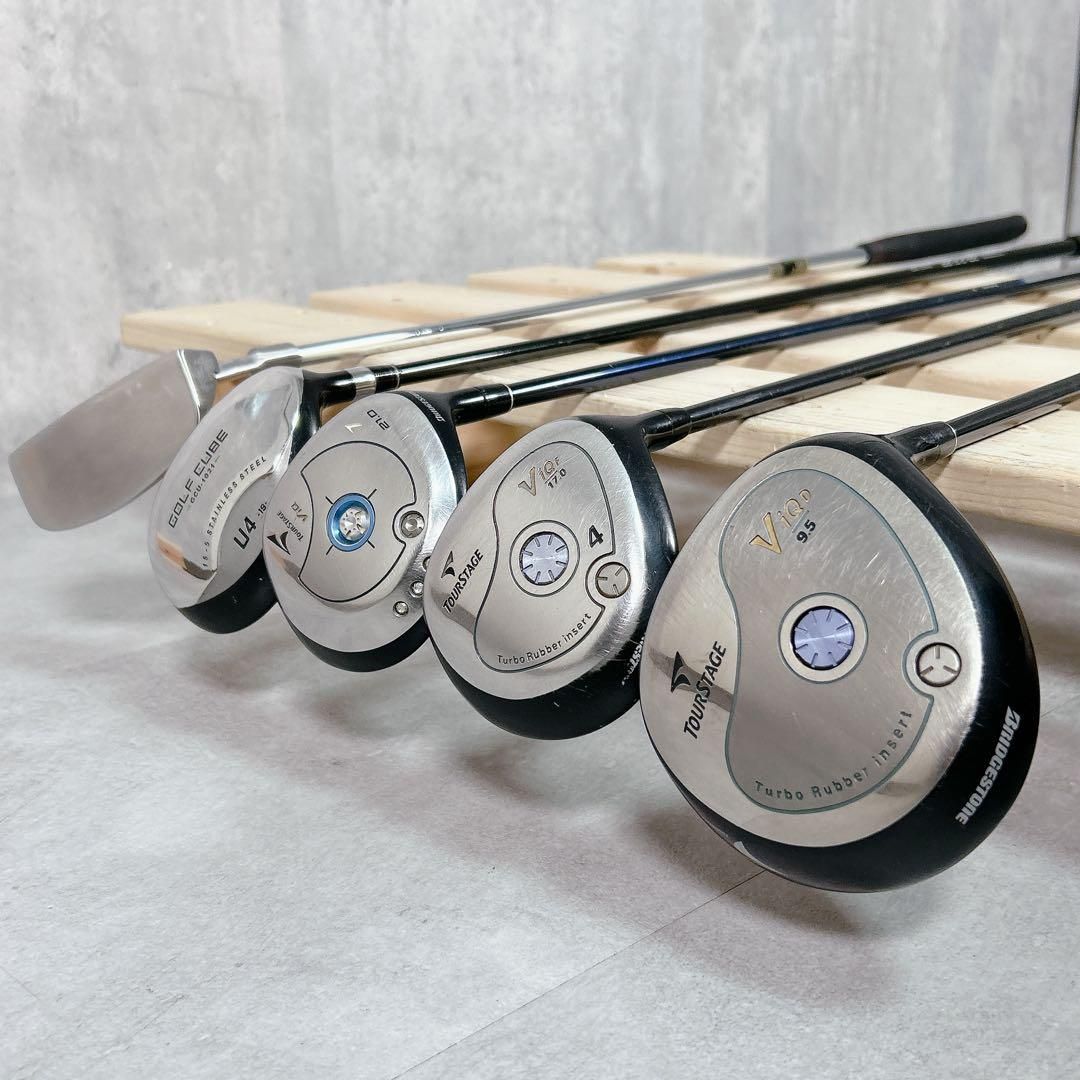 X493 PING ツアーステージ 他 メンズ ゴルフ クラブセット 13本 S X493 PING ツアーステージ 他 メンズ ゴルフ クラブセット 13本 S