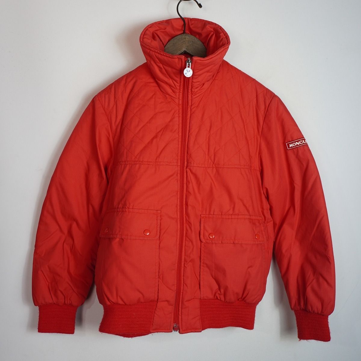 希少 70s 80s MONCLER モンクレール アシックス期 Ski wear ロゴ