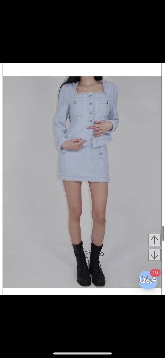 ペイルジェイド ツイード セットアップ