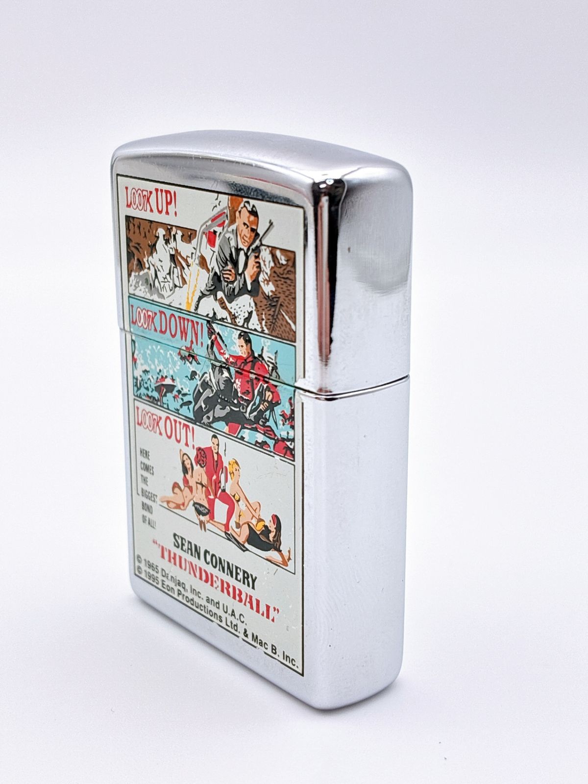 ZIPPO/ジッポー オイルライター シルバー 007/THUNDERBALL サンダー