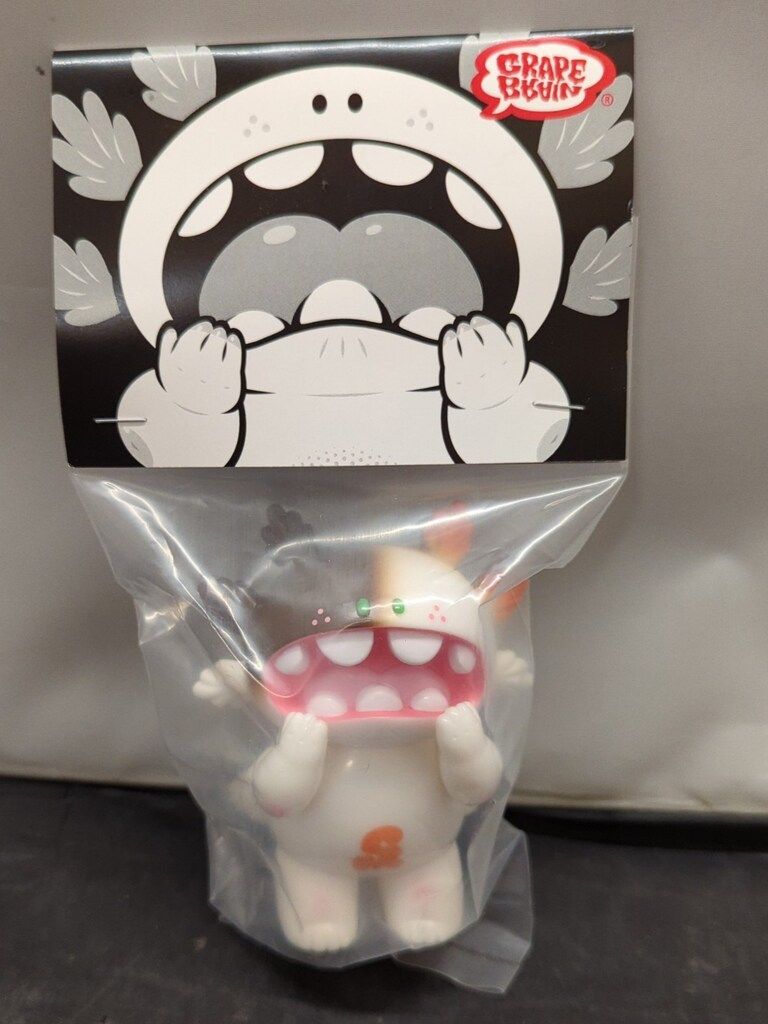 GRAPE BRAIN ロッキャクウーパー まかろに 白成型/茶オレンジ塗装