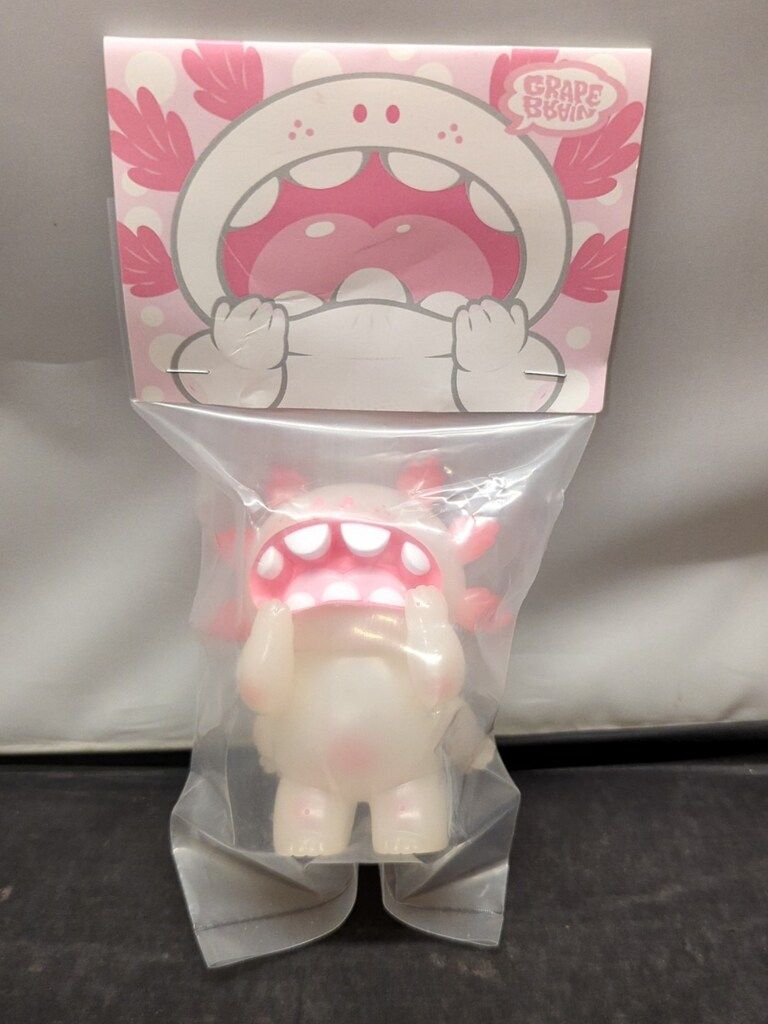 GRAPE BRAIN ロッキャクウーパー まかろに 乳白成型/白/ピンク - メルカリ