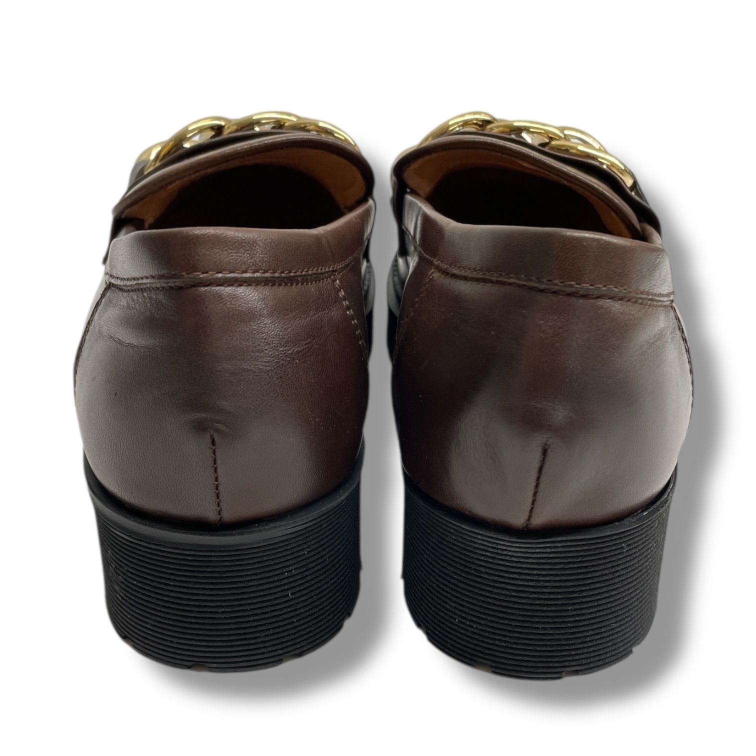 未使用品 INTER-CHAUSSURES インターショシュール ラウンドトゥ 