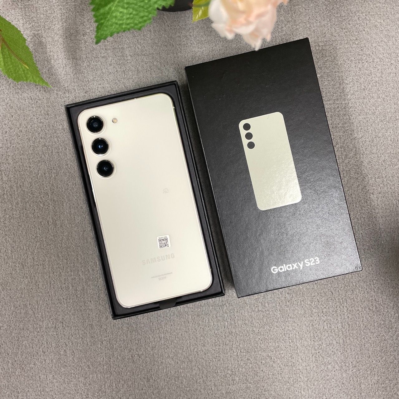 Galaxy S 23 SCG 19 クリーム 版SIMフリー スマートフォン本体 スマートフォン 携帯電話 スマホ タブレット パソコン