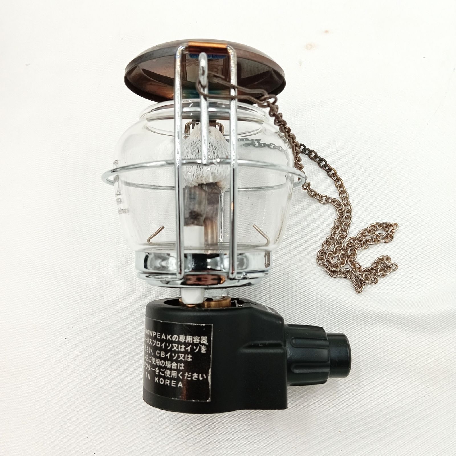 snow peak スノーピーク ギガパワー2 WAYランタン GL 150 A 07年 製造 点火