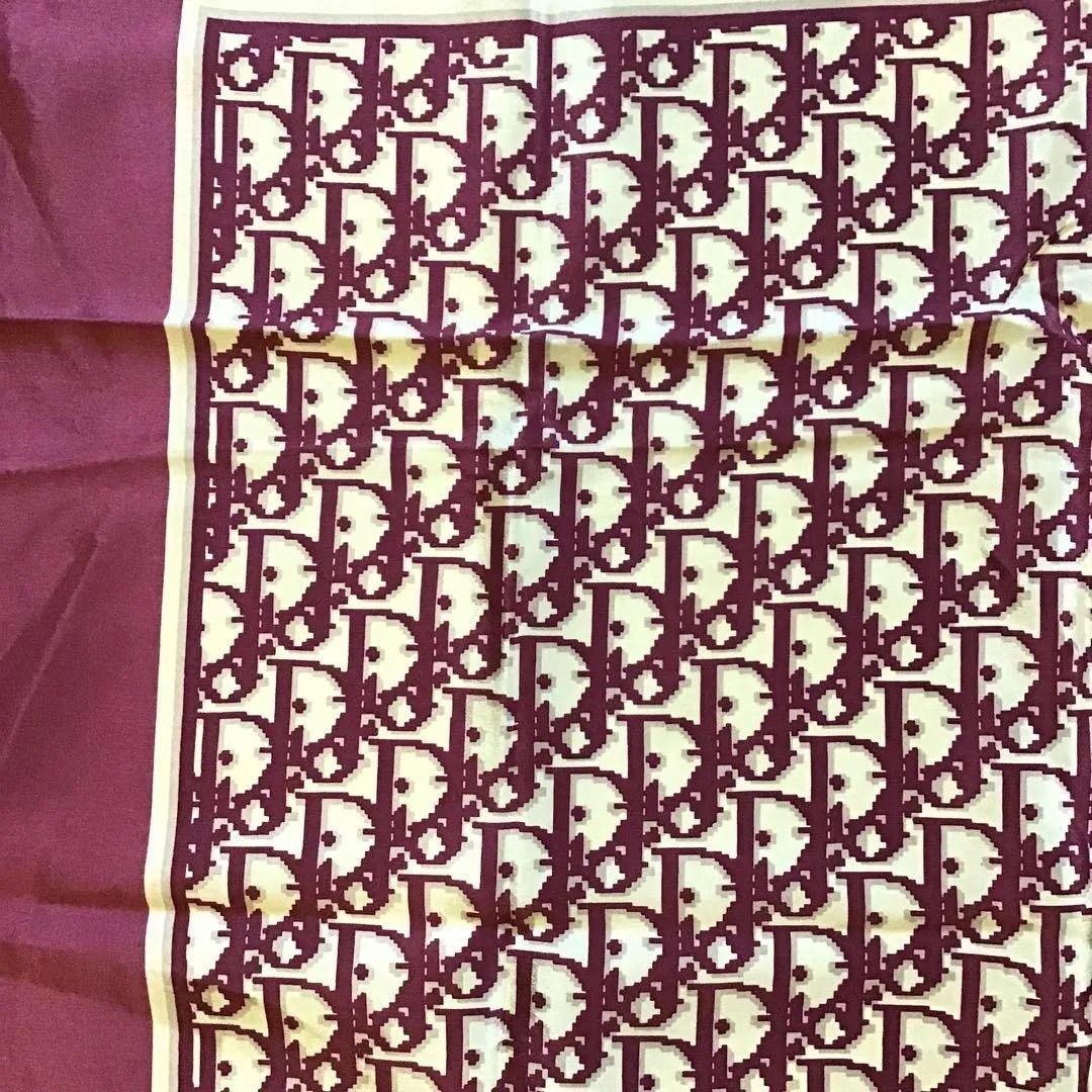 クリスチャンディオール Christian Dior トロッター シルクスカーフ