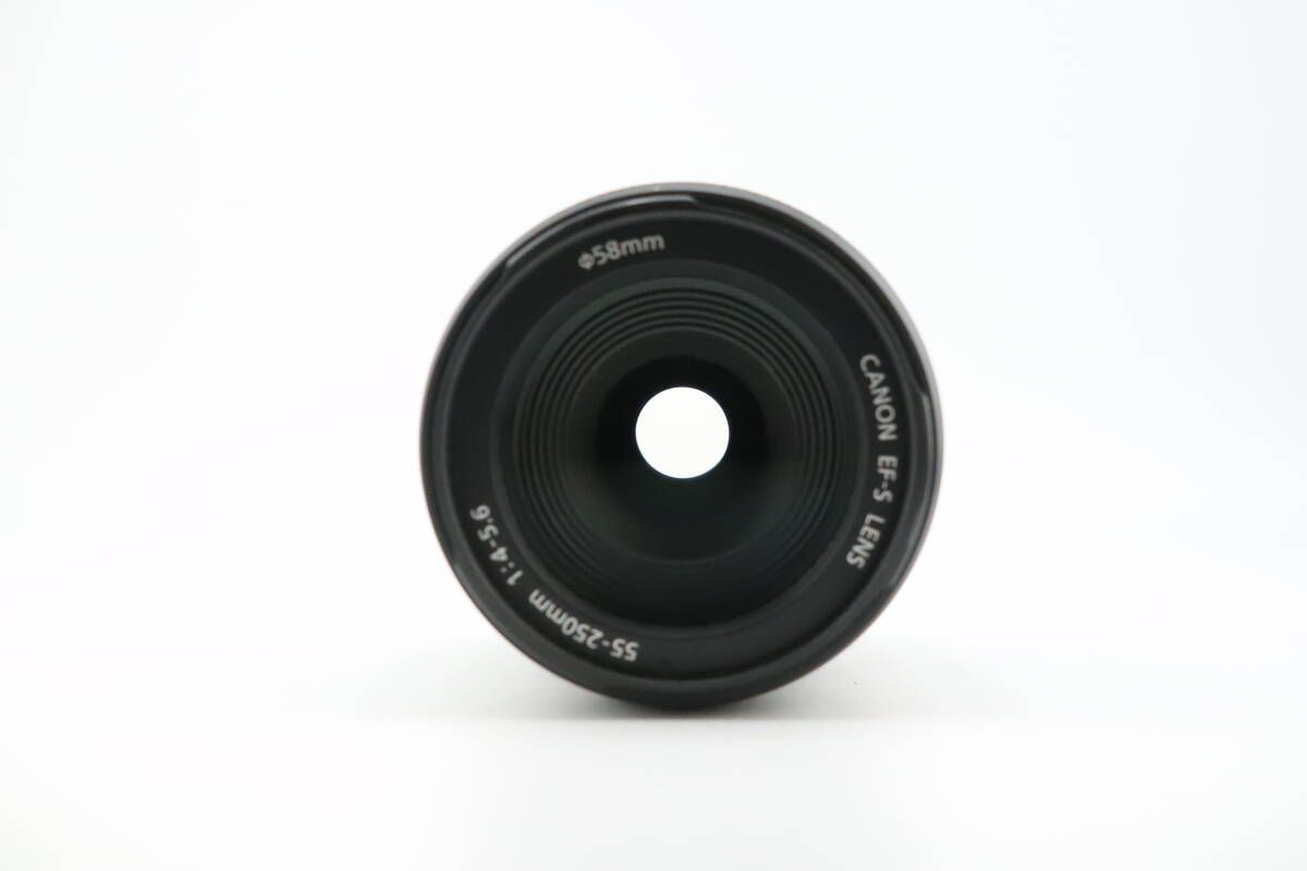 上品 キヤノン CANON EF S 55 250 mm F 4 5 6 IS W 1154＃3865