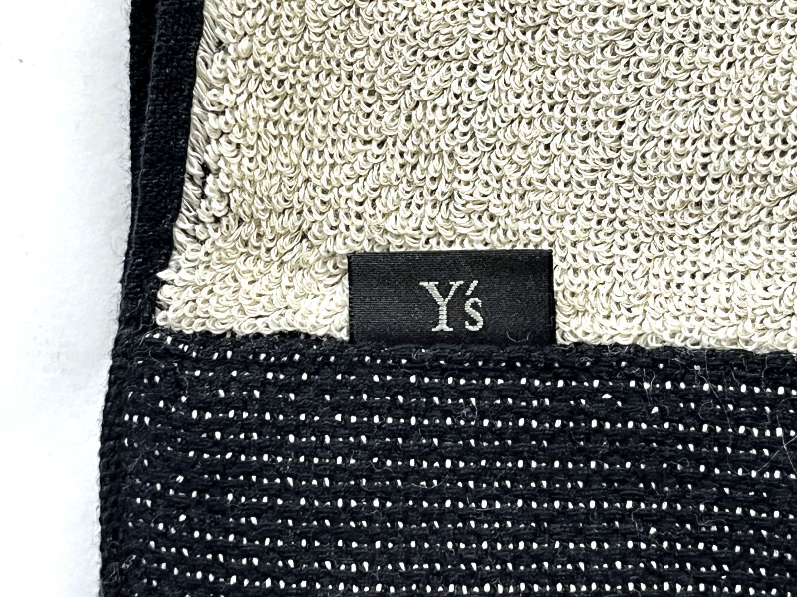  Yohji Yamamoto Y s IKEUCHI ORGANIC｜ヨウジヤマモト ワイズ イケウチオーガニック BLANKET BATH TOWEL 両面ロゴ ブランケット バスタオル 今治 バスルーム便利セット バスタオル タオル