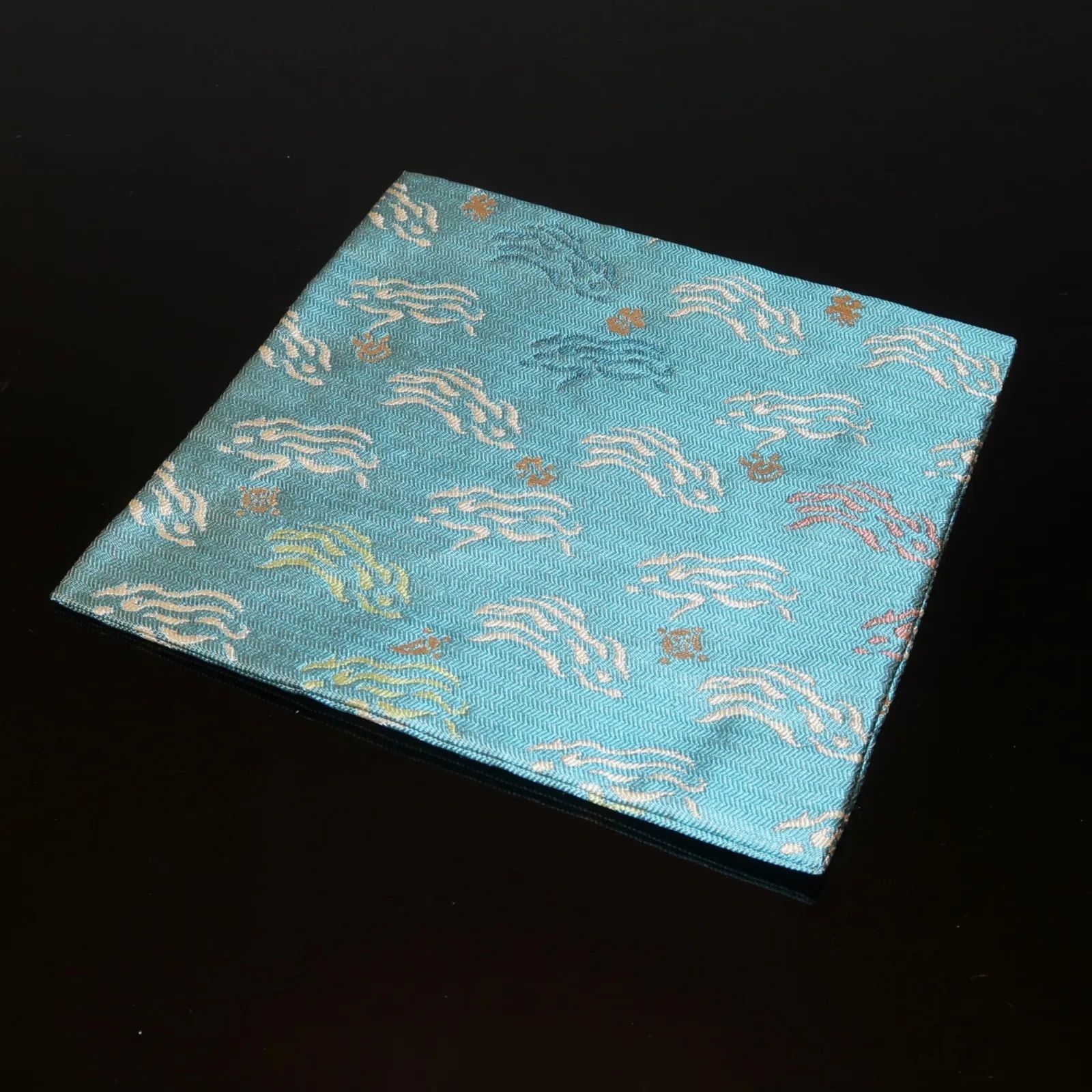 茶道具 土田友湖 古帛紗 宝亥紹巴 裏千家