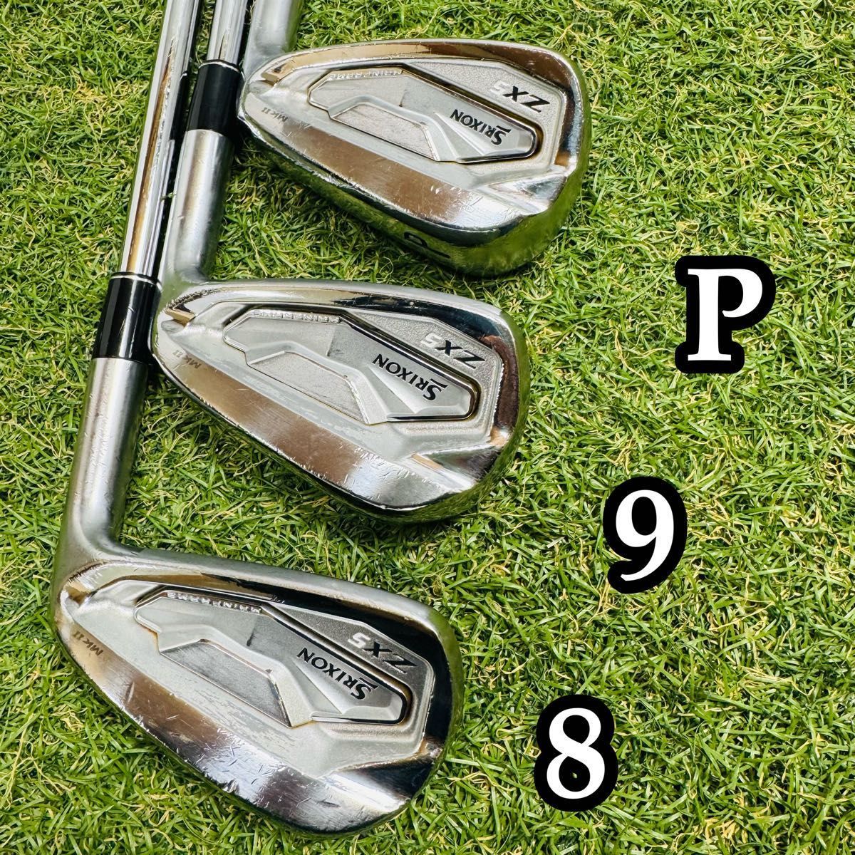 良品】スリクソン ZX5 MKⅡ メンズアイアンセット 6本 スチール S