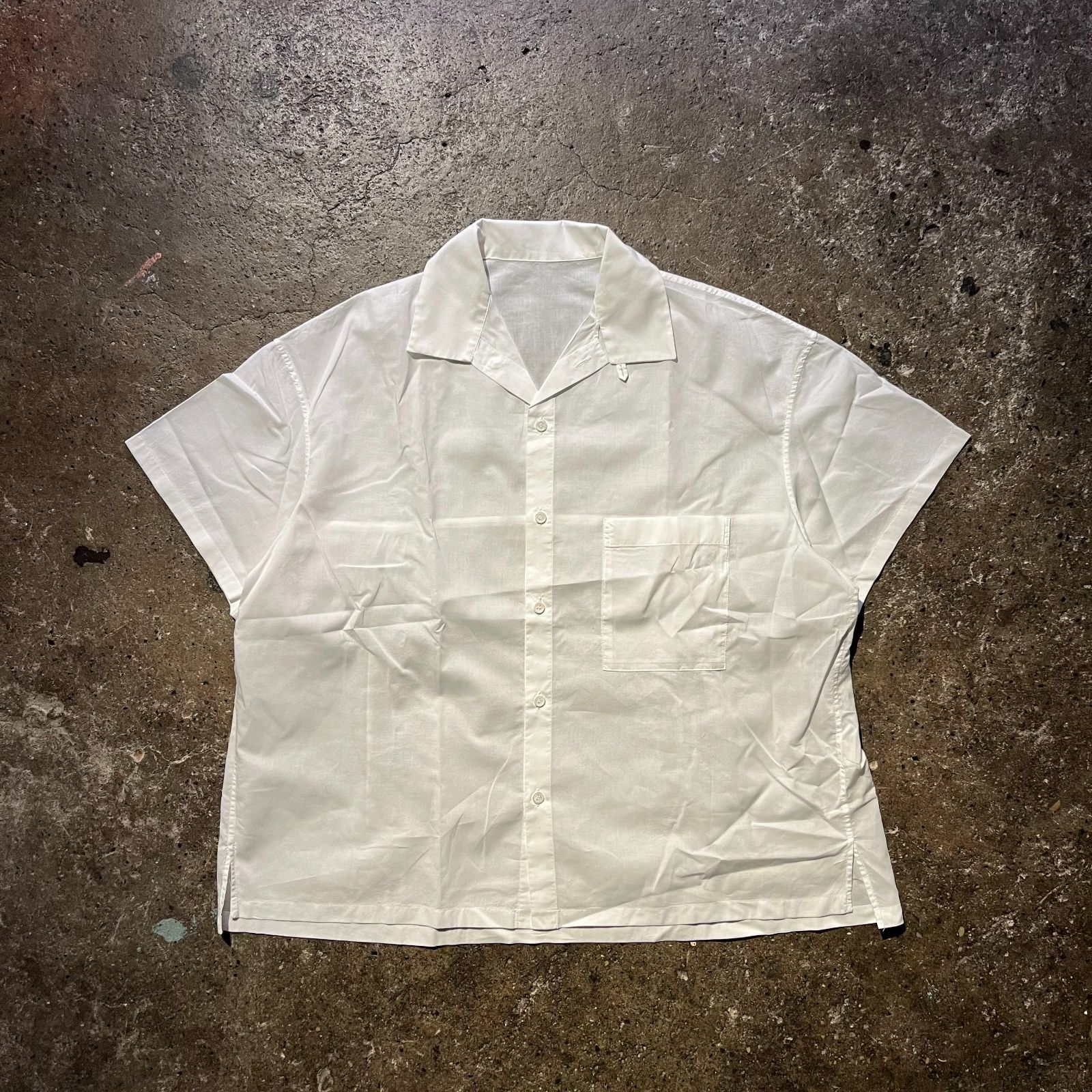 Y s 19 ss バックギャザーオーバーサイズシャツ 2 ワイズ Yohji Yamamoto ヨウジヤマモト 2019 YH B 17 003