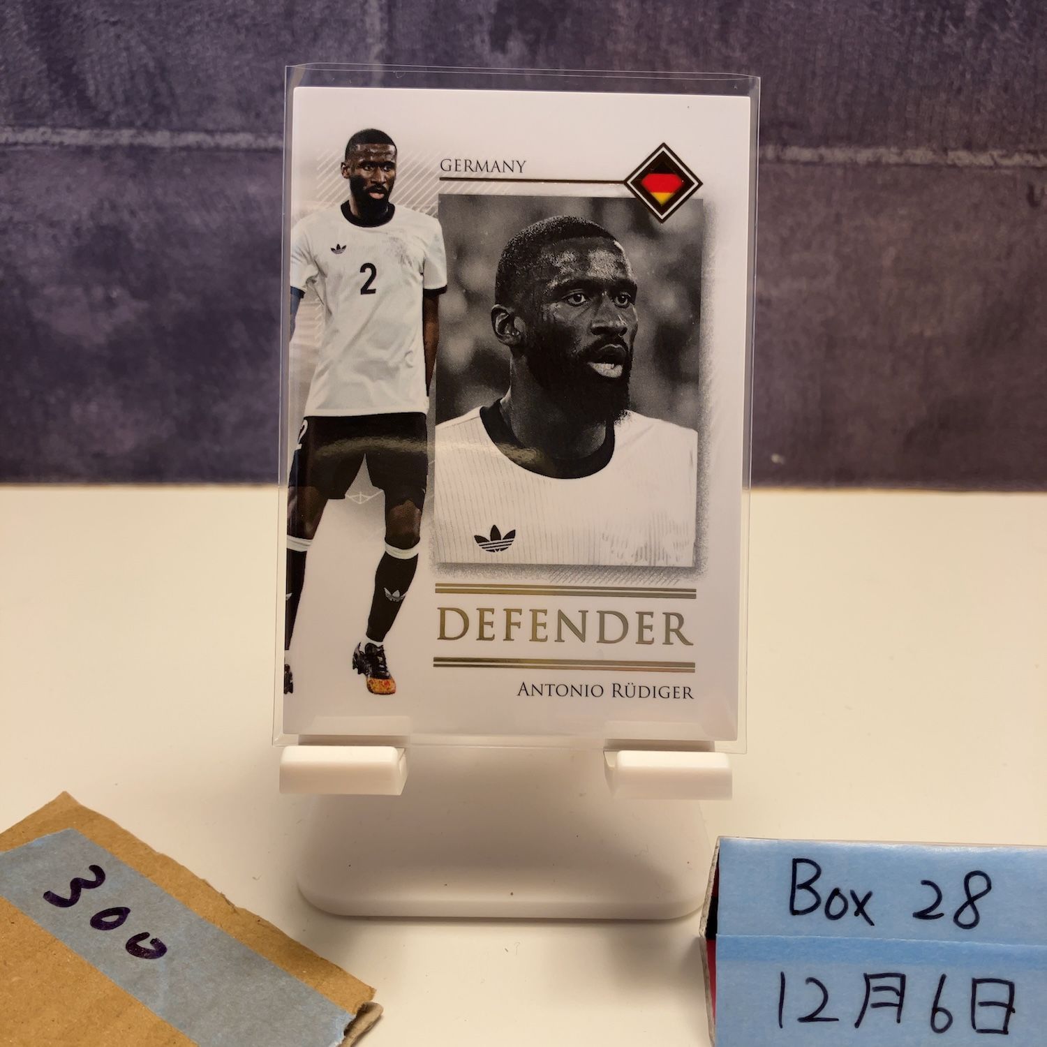 2025 Futera Unique Antonio Rudiger Germany National Team Defender