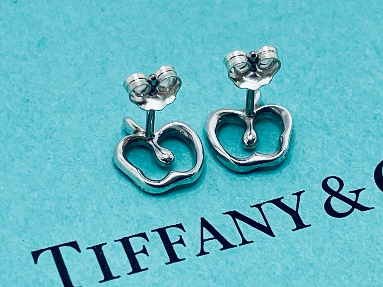 a178 美品 Tiffany&Co. オールド ティファニー りんご アップル ピアス