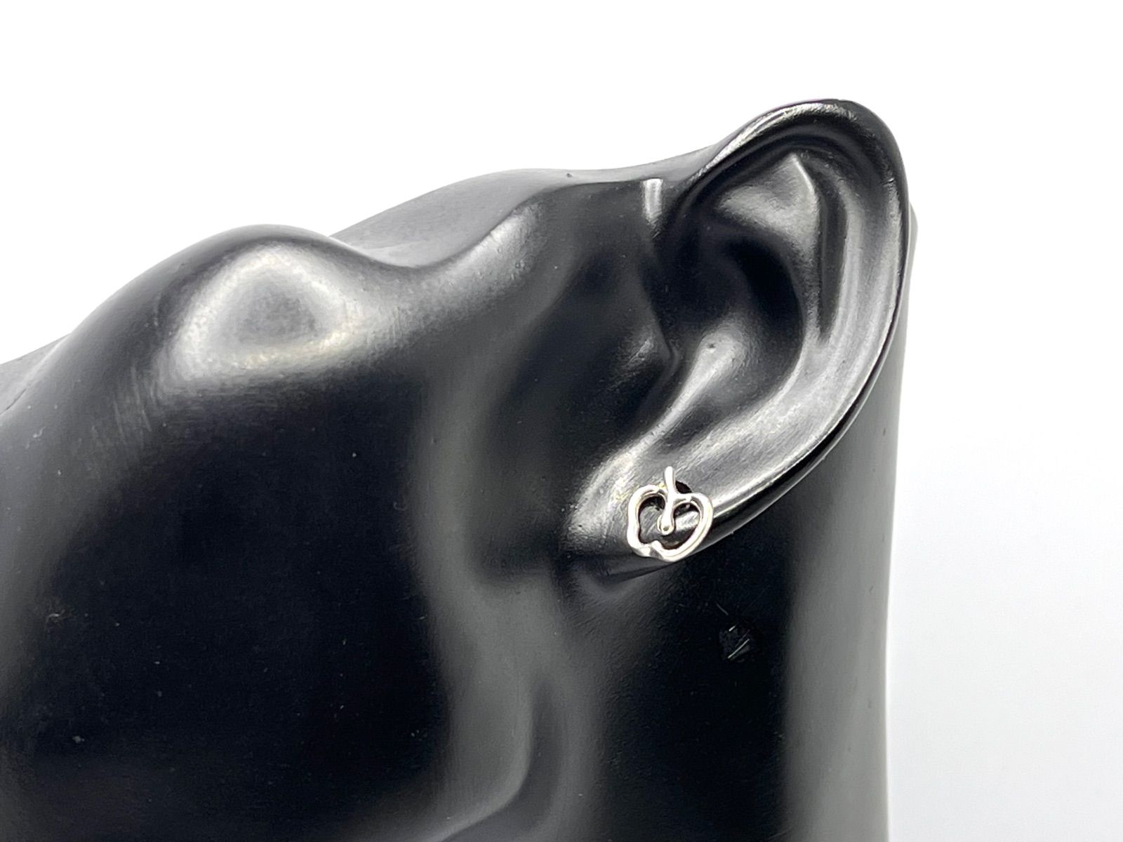 a178 美品 Tiffany&Co. オールド ティファニー りんご アップル ピアス