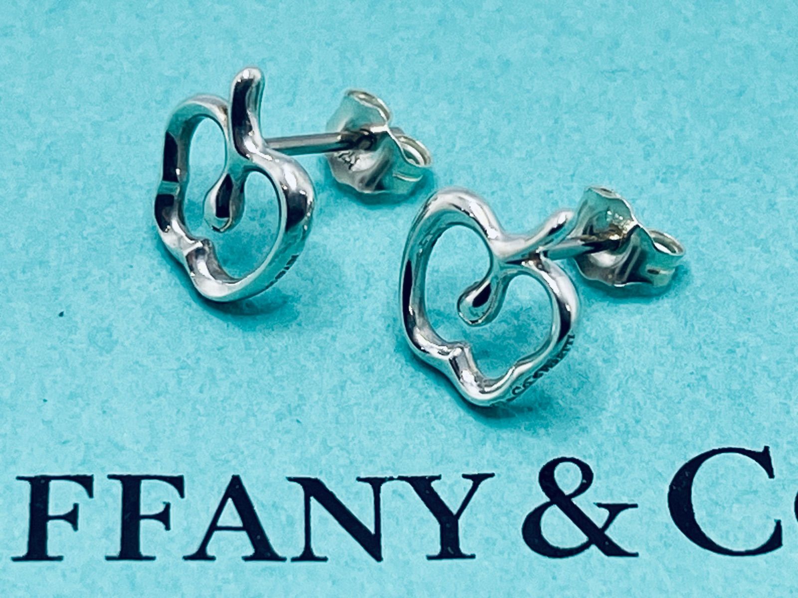 a178 美品 Tiffany&Co. オールド ティファニー りんご アップル ピアス