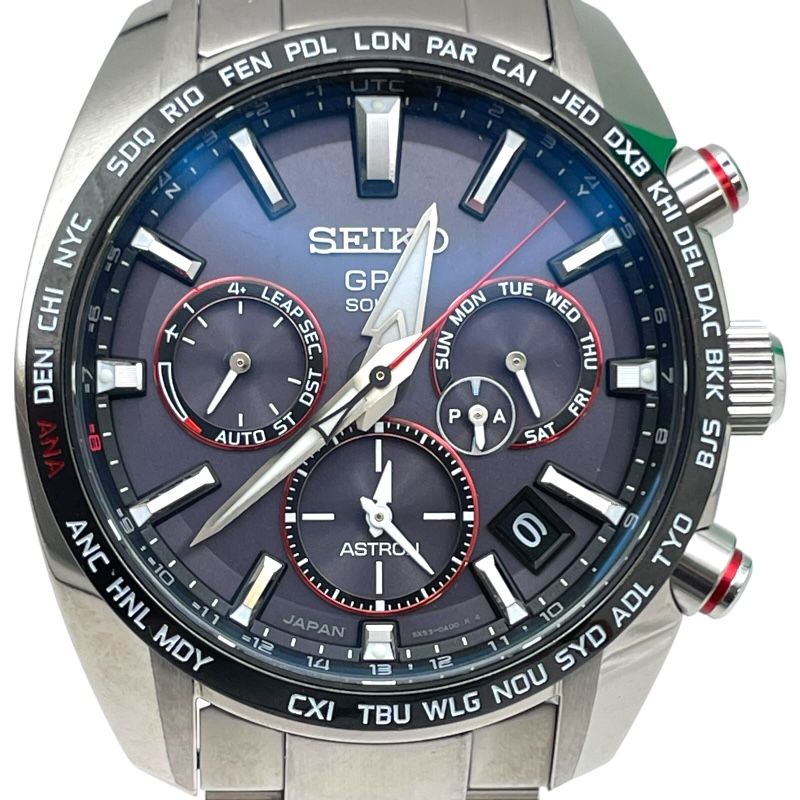 セイコー SEIKO アストロン 大谷翔平 2019 モデル SBXC 043 ブラック SS クオーツ メンズ 腕時計