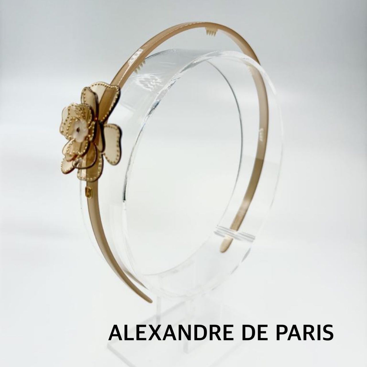 ☆ ALEXANDRE DE PARIS アレクサンドルドゥパリ カチューシャ フラワー