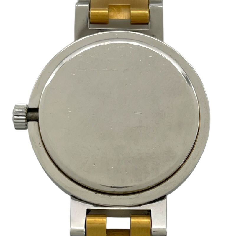 エルメス HERMES クリッパー ベージュ GP SS クオーツ レディース 腕時計