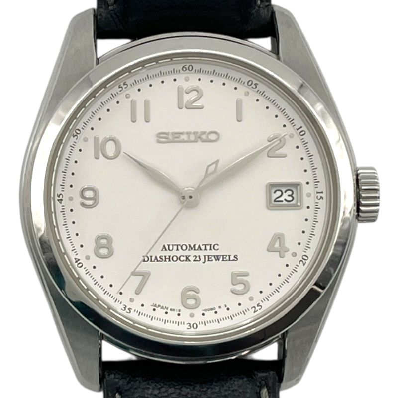 セイコー SEIKO メカニカル SCVS 005 ホワイト SS 自動巻き メンズ 腕時計