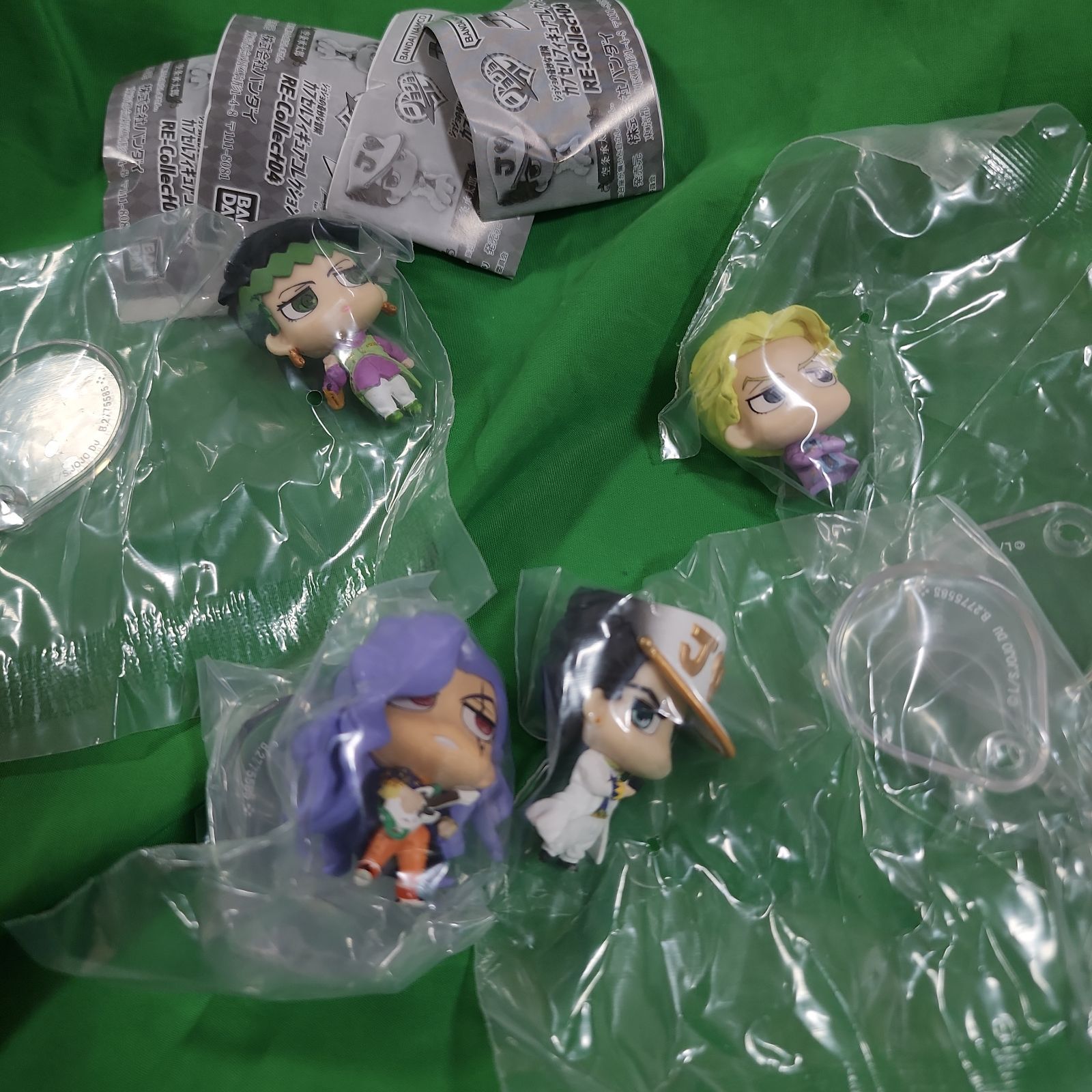 Biz配送 ① 全4種 コンプ ジョジョコレ RE-Collect 04 ジョジョの奇妙
