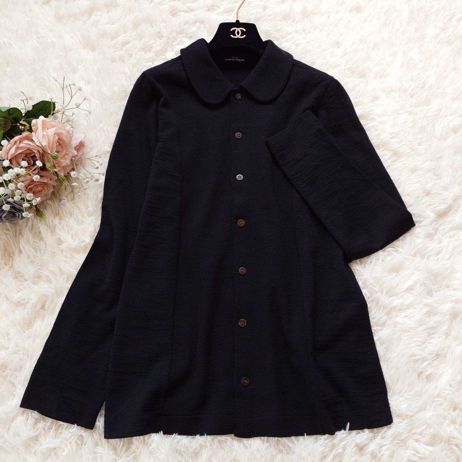 トリココムデギャルソン COMME des GARCONS 90s 丸襟 シャツ