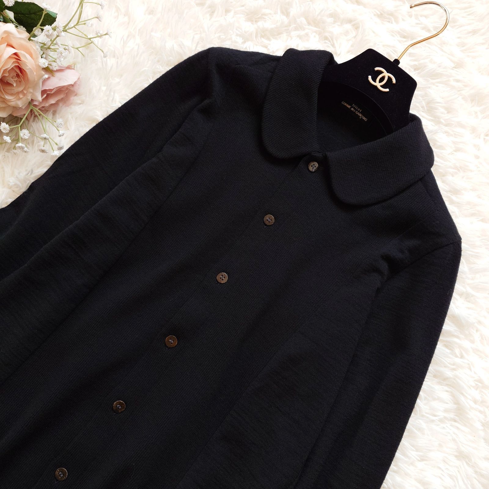 トリココムデギャルソン COMME des GARCONS 90s 丸襟 シャツ