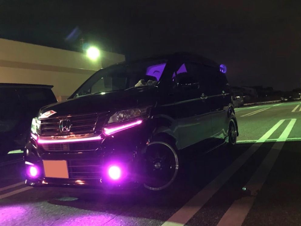 H8 H11 H16 パープルピンクフォグ 爆光20000lm!! - メルカリ