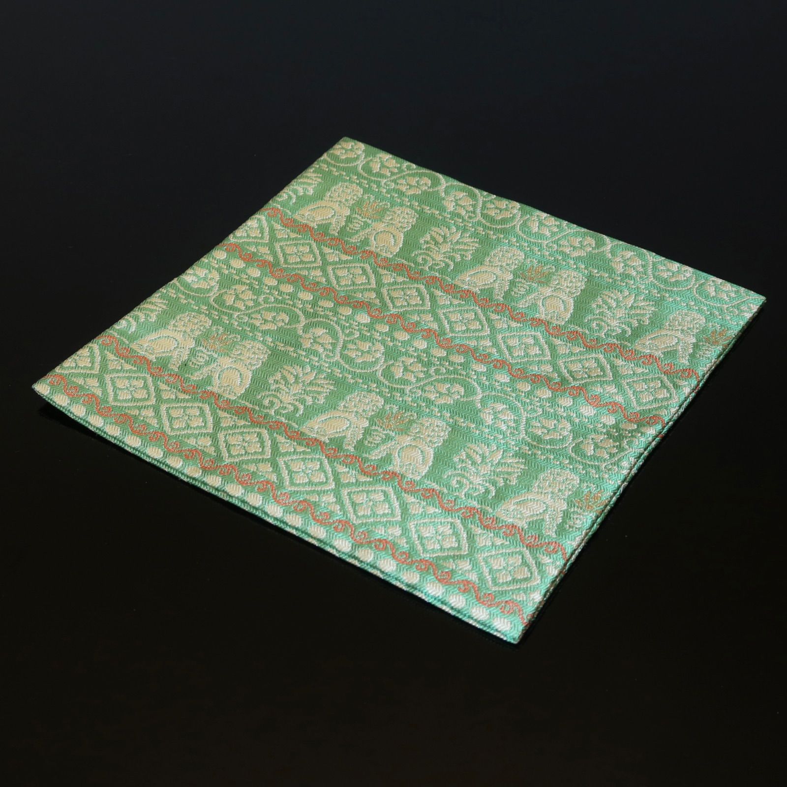 茶道具 土田友湖 古帛紗 阿吽段紹巴 裏千家