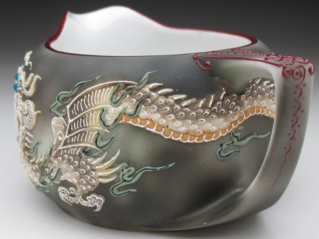 ドラゴン盛り上げ シュガー＆ミルクポット