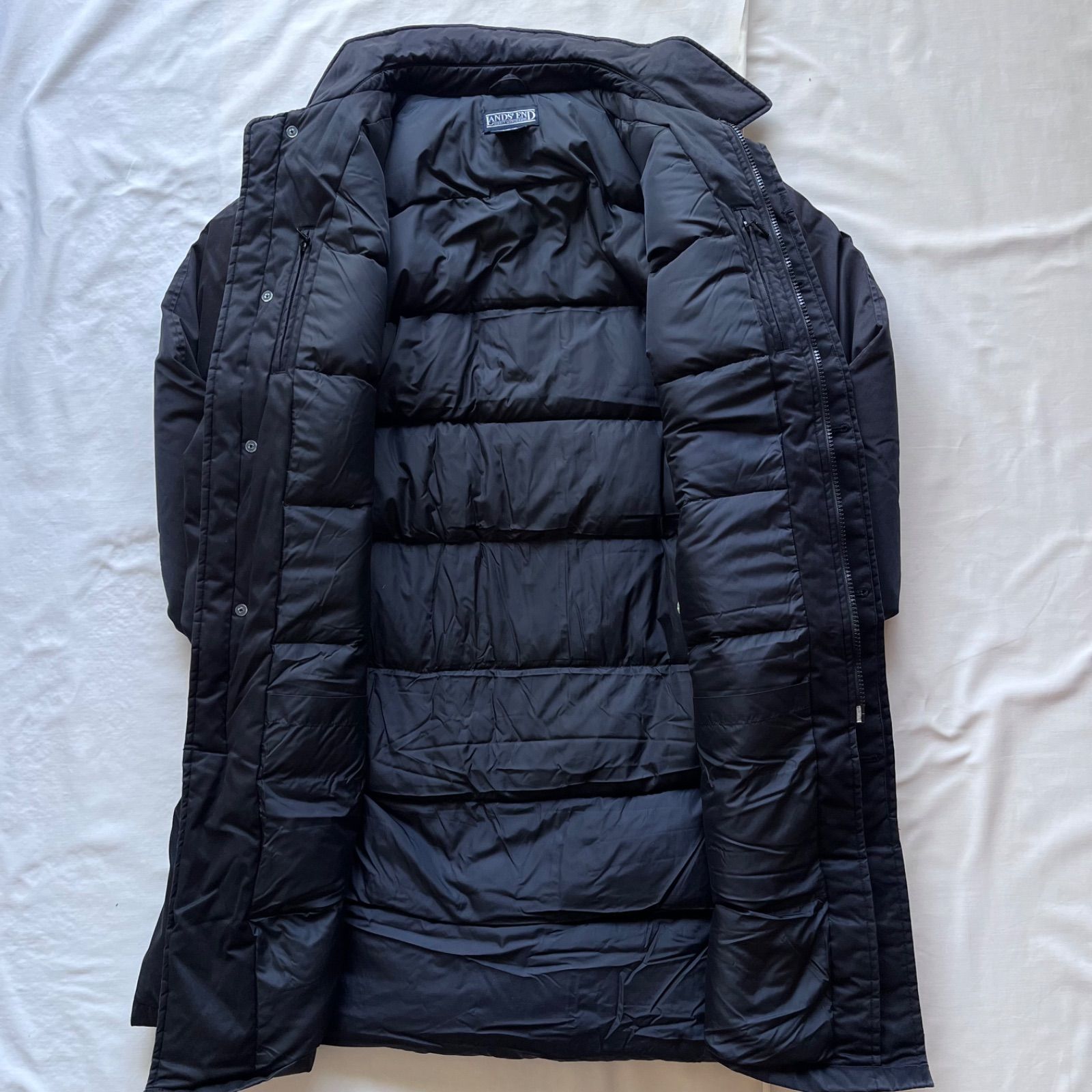 lands end ランズエンド ダウンコート 90s 00s epic ブラック XL