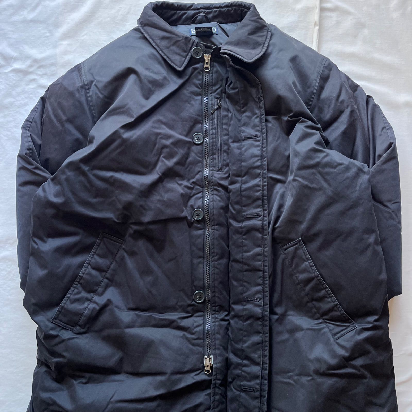 lands end ランズエンド ダウンコート 90s 00s epic ブラック XL