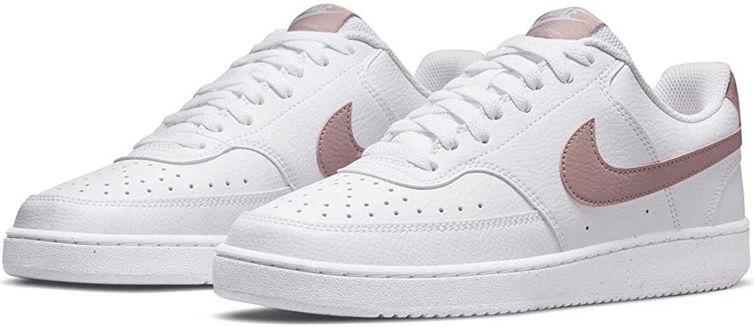 ナイキ コート ビジョン ロー NN W COURT VISION LO ホワイト ピンク DH 3158 102 27 0 cm ナイキジャパン
