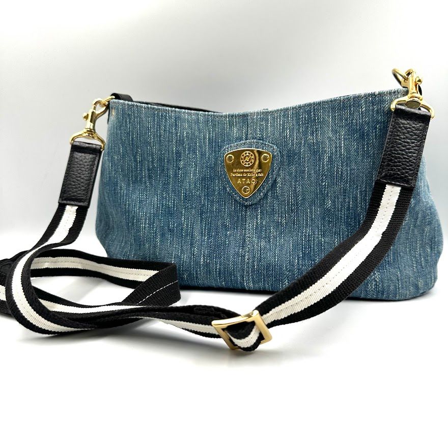 ATAO アタオ デニム ショルダーバッグ - メルカリ