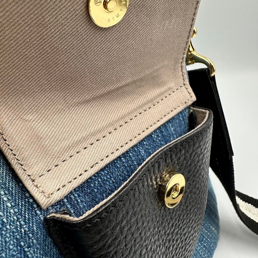 ATAO アタオ　デニムショルダーバッグ ATAO アタオ デニム ショルダーバッグ - メルカリ