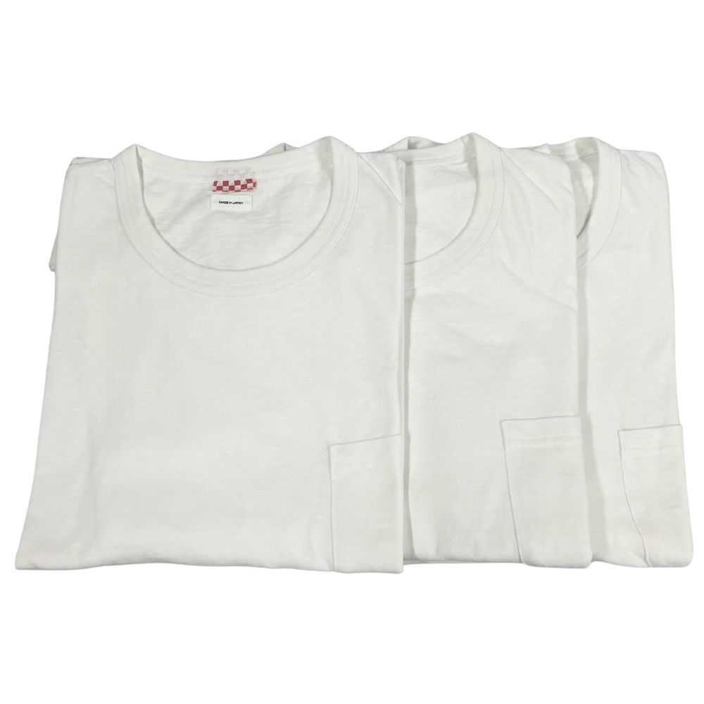 VISVIM ビズビム 品番 0125205009003 SUBLIG EX JUMBO 3-PACK S/S 3枚セット 半袖Ｔシャツ ホワイト サイズ4 正規品 / 53118 VISVIM ビズビム 品番 0125205009003 SUBLIG EX JUMBO 3-PACK S/S 3枚