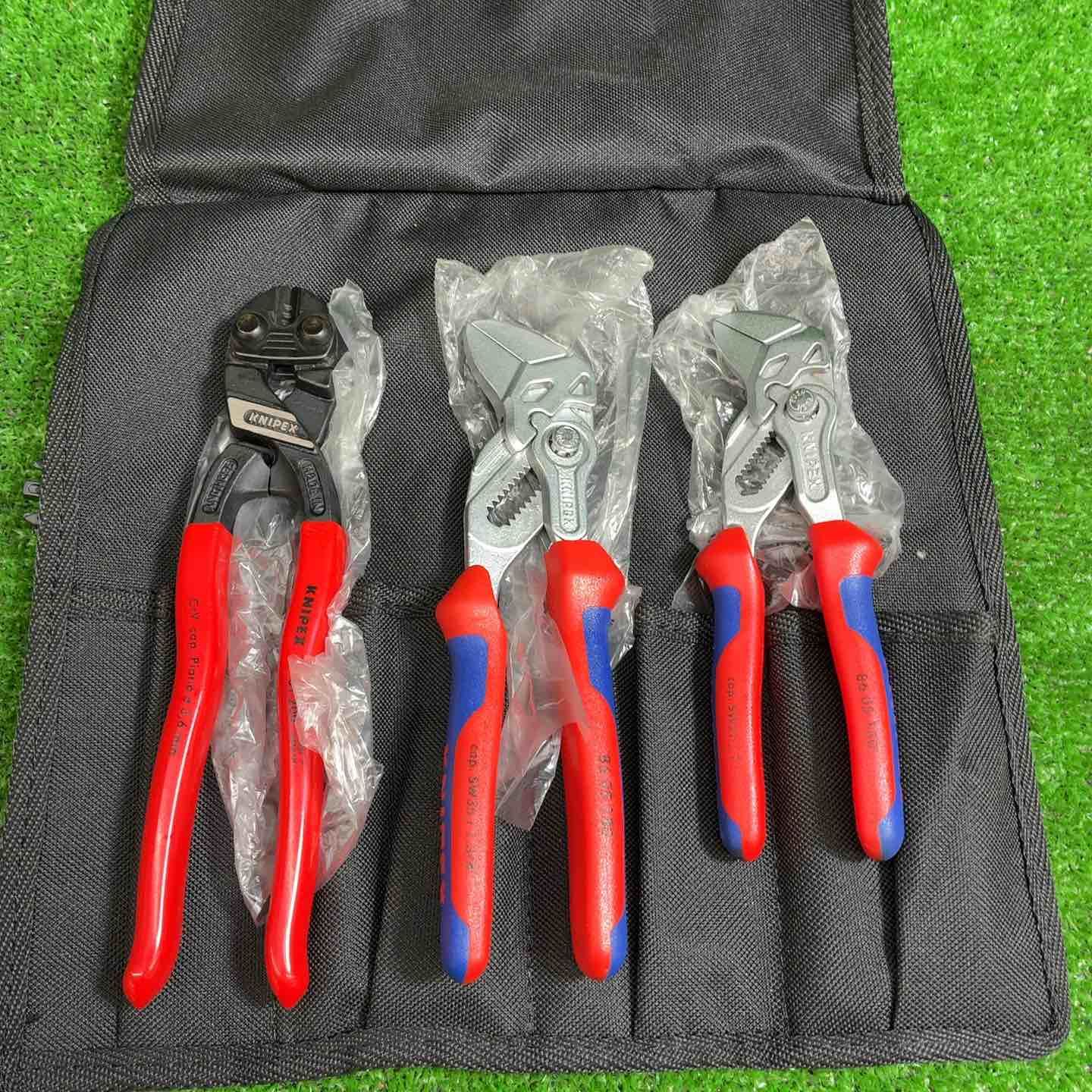 KNIPEX プライヤーレンチ ミニクリッパー ３点セット