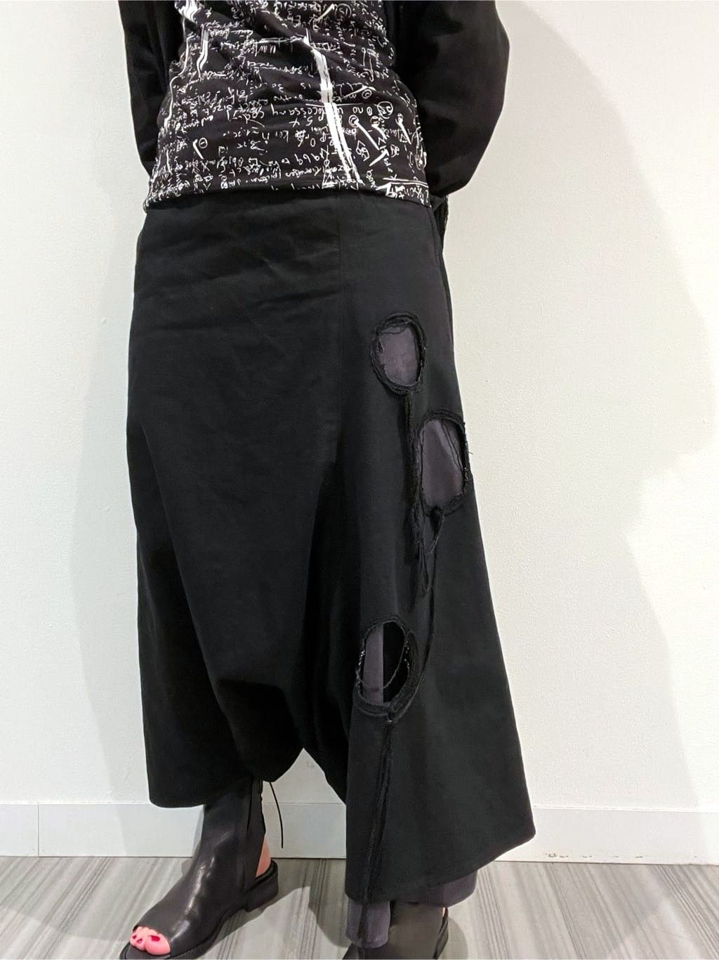 Yohji Yamamoto Y s ヨウジヤマモト ワイズ 水玉 サルエルパンツ