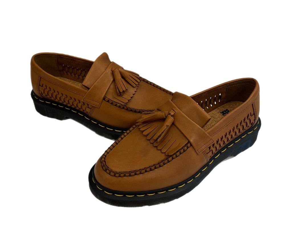 茶色 マーチン ローファー メンズ ドクターマーチン Dr Martens Adrian