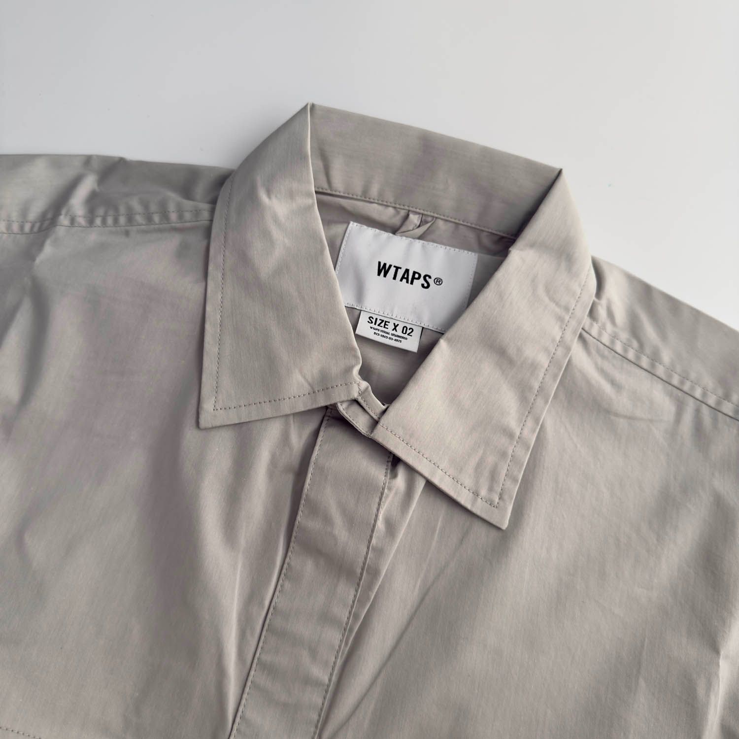 WTAPS (ダブルタップス) ブロードクロス クールマックス 半袖 シャツ